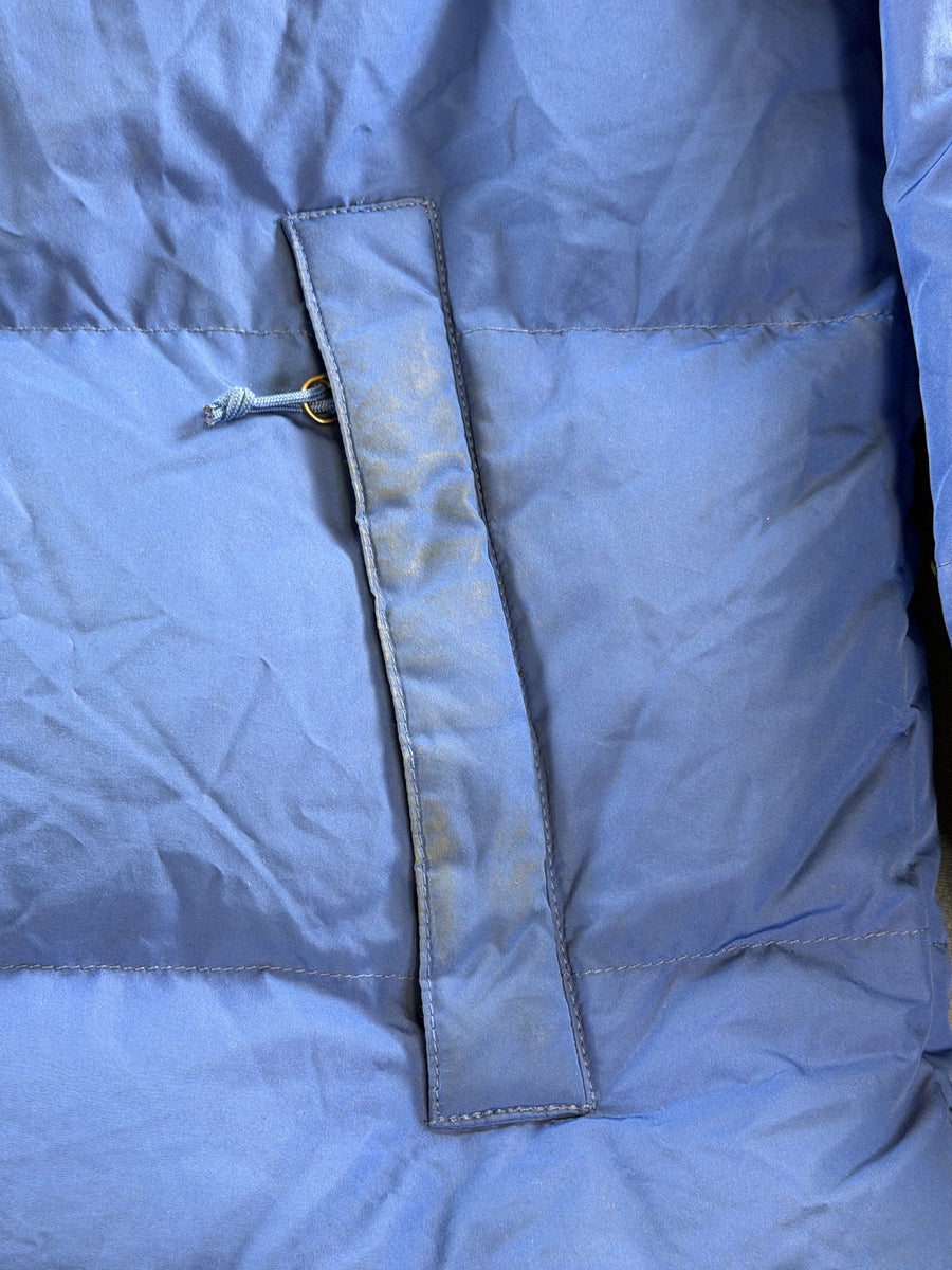 The North Face Gewatteerde jas blauw