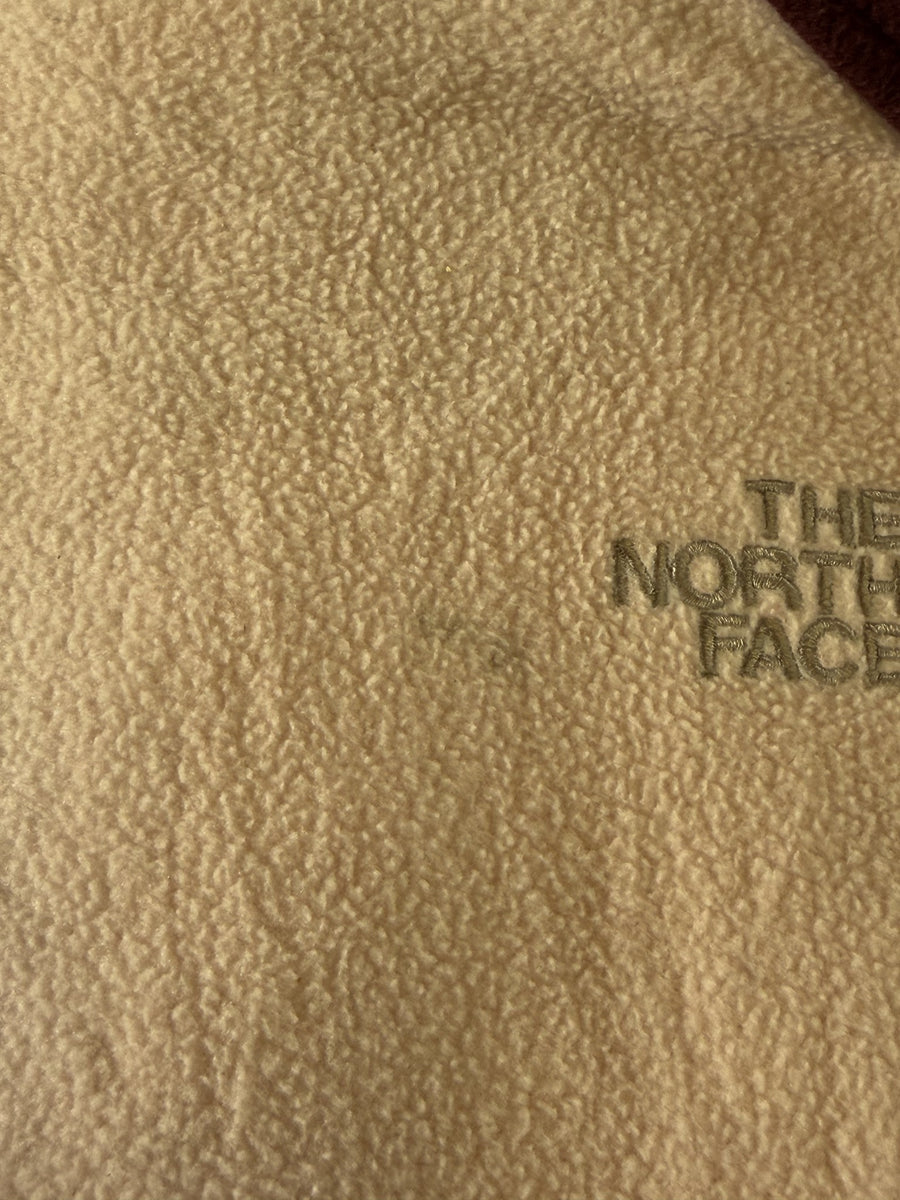 The North Face Fleece vest rood