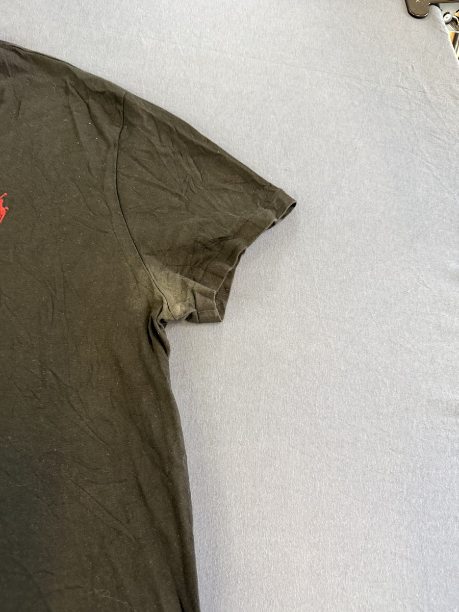 Ralph Lauren t-shirt groen heren maat M katoen shirt tee effen
