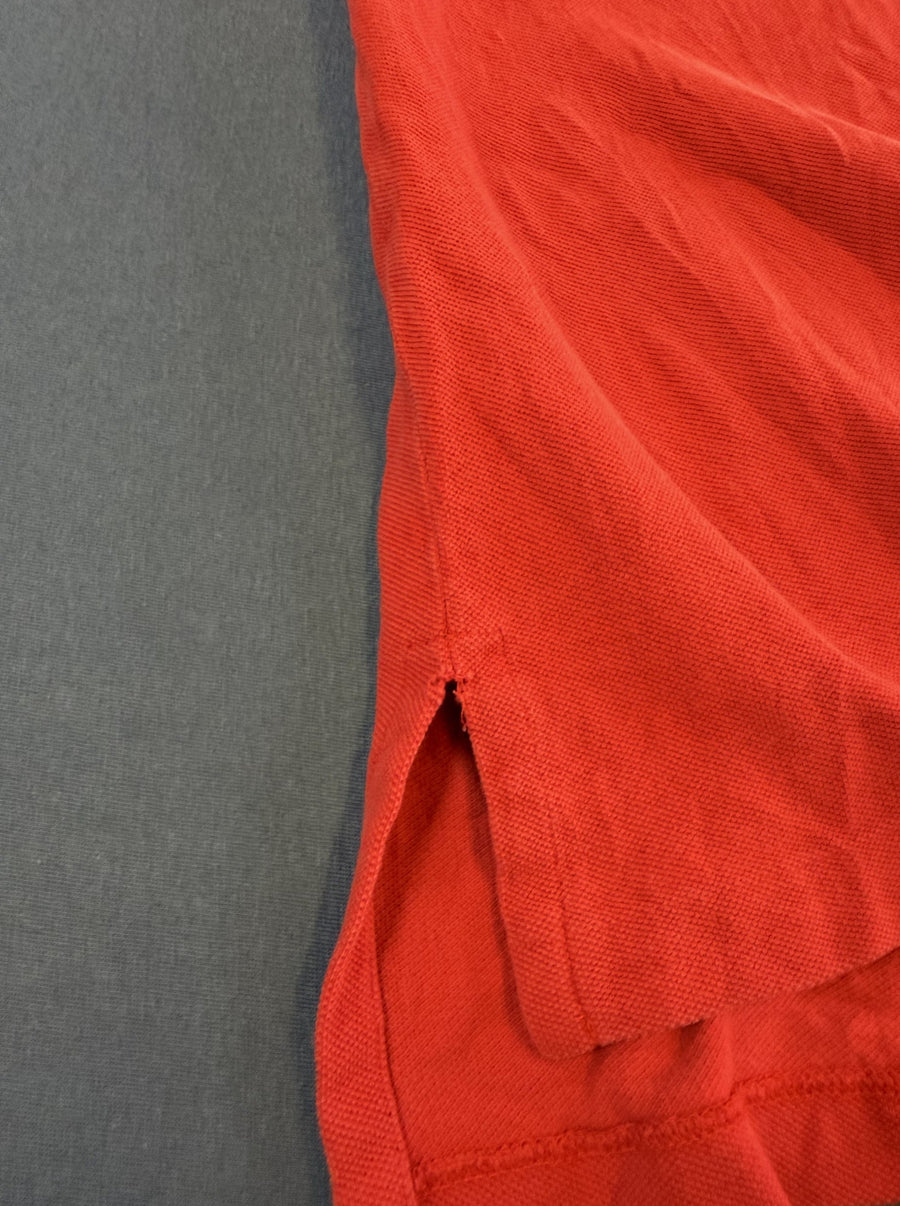 Rood rugbyshirt Polo Ralph Lauren (poloshirt / collegetrui), maat XL