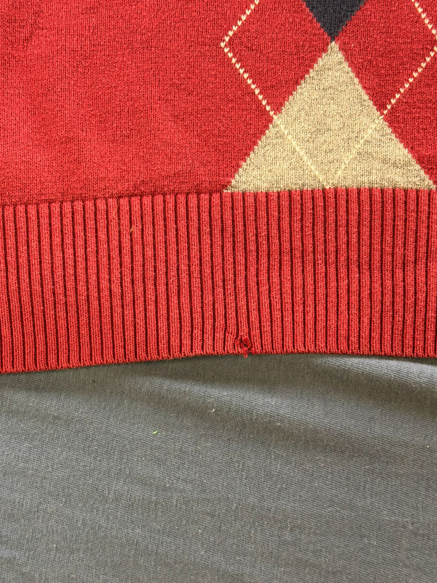 Tommy Hilfiger Trui rood geruit