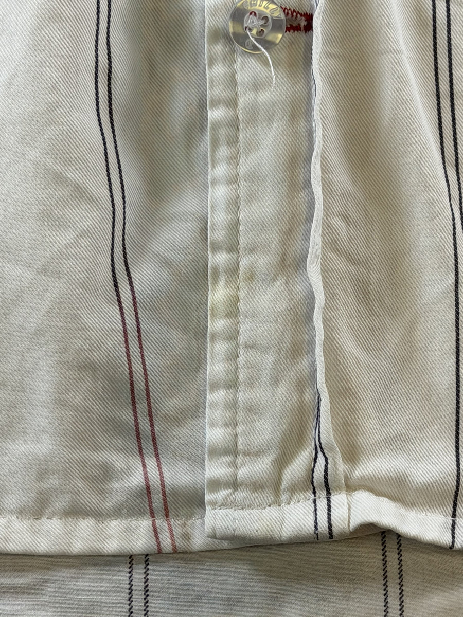 Tommy Hilfiger overhemd wit gestreept maat XL Slim Fit