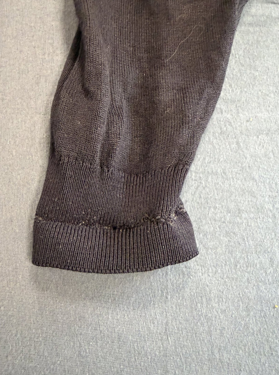 Blauw Lacoste cardigan (knoopvest), maat XXL