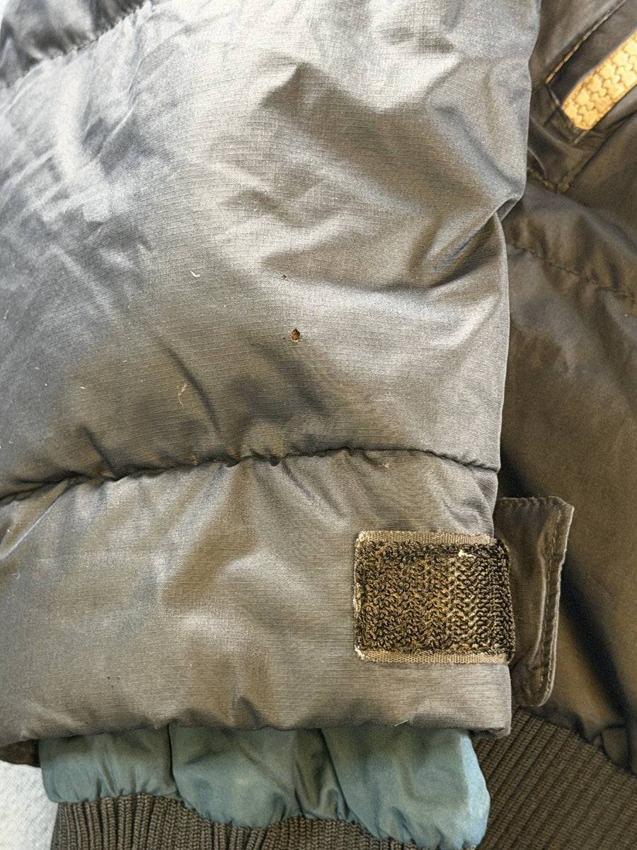 The North Face Gewatteerde jas blauw