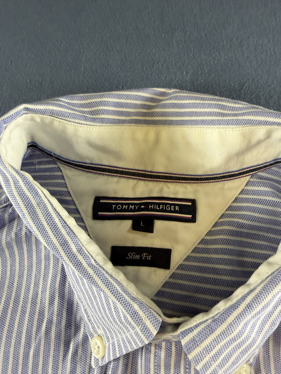 Tommy Hilfiger Blouse blauw gestreept