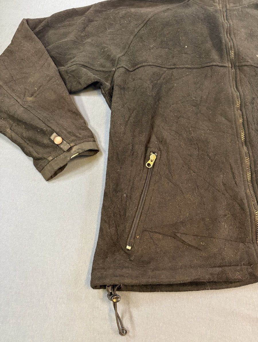 Zwart fleecevest van The North Face (fleecetrui, maat M)