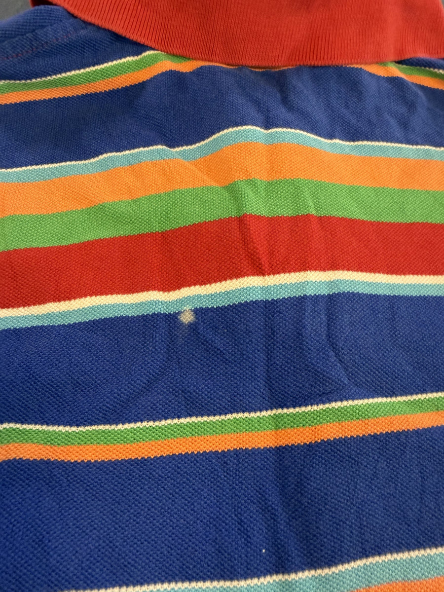 Polo Ralph Lauren poloshirt meerkleurig gestreept maat S Custom Fit