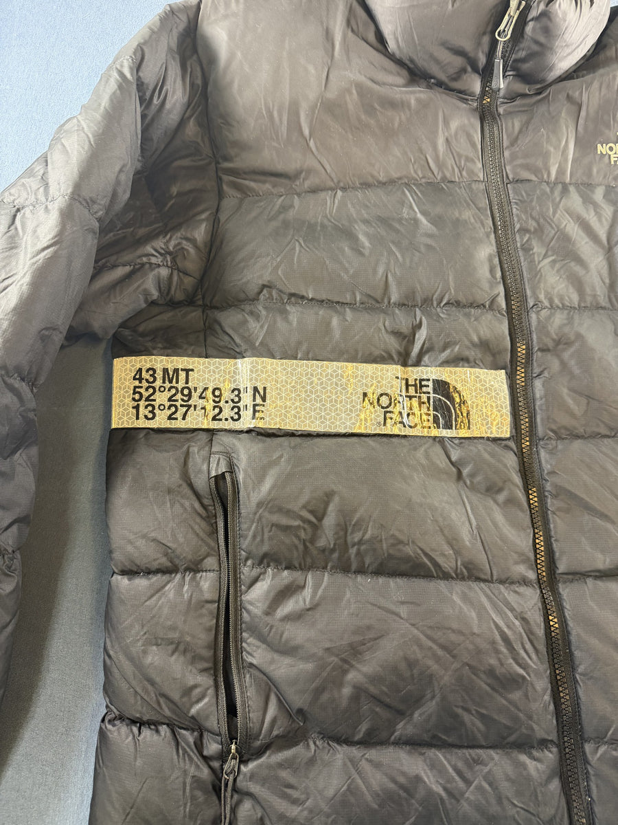 The North Face pufferjas zwart maat M 700 fill