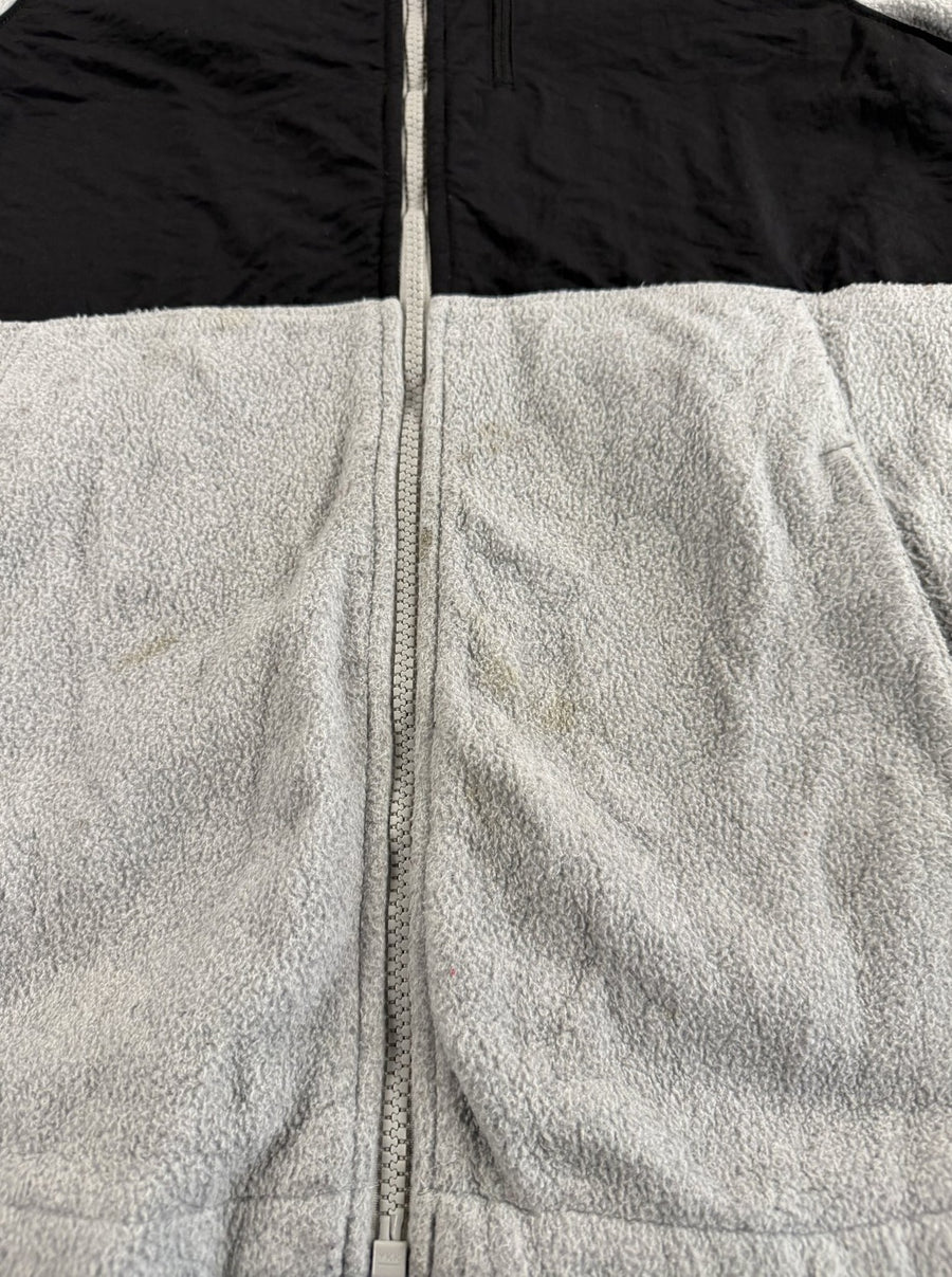 Grijs fleecevest van The North Face (ook fleecetrui, maat S)