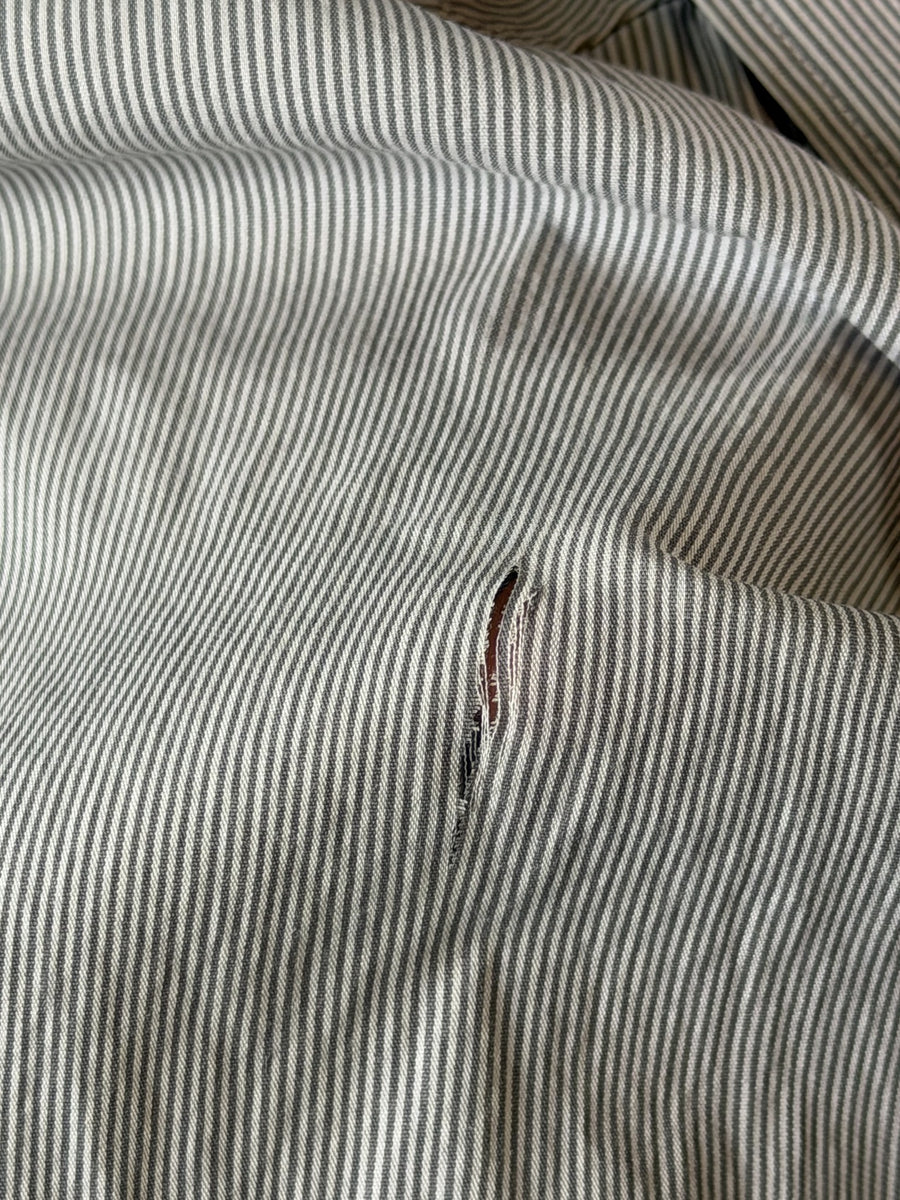 G-Star RAW Blouse grijs gestreept