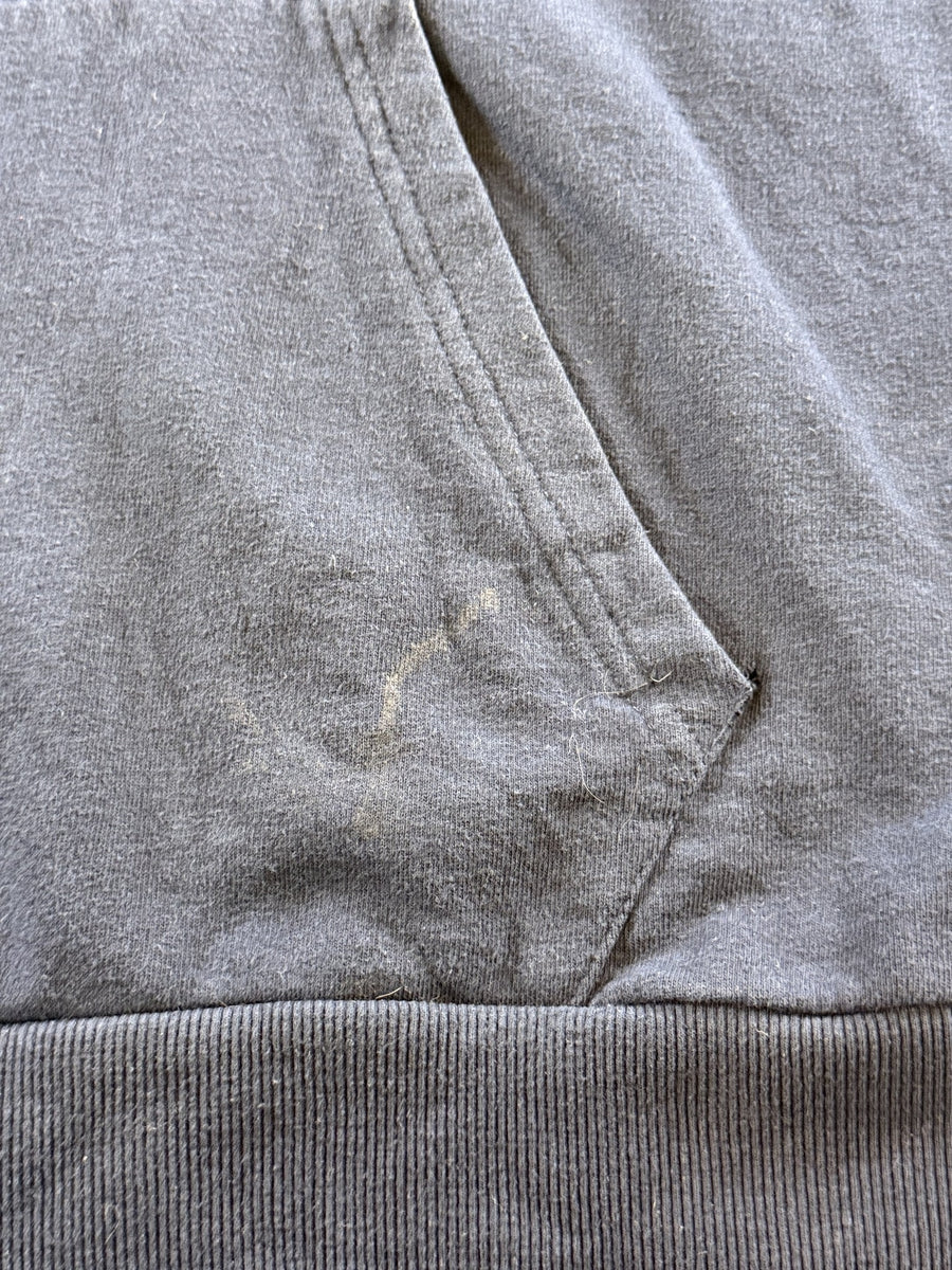 adidas hoodie blauw maat L 3-Stripes