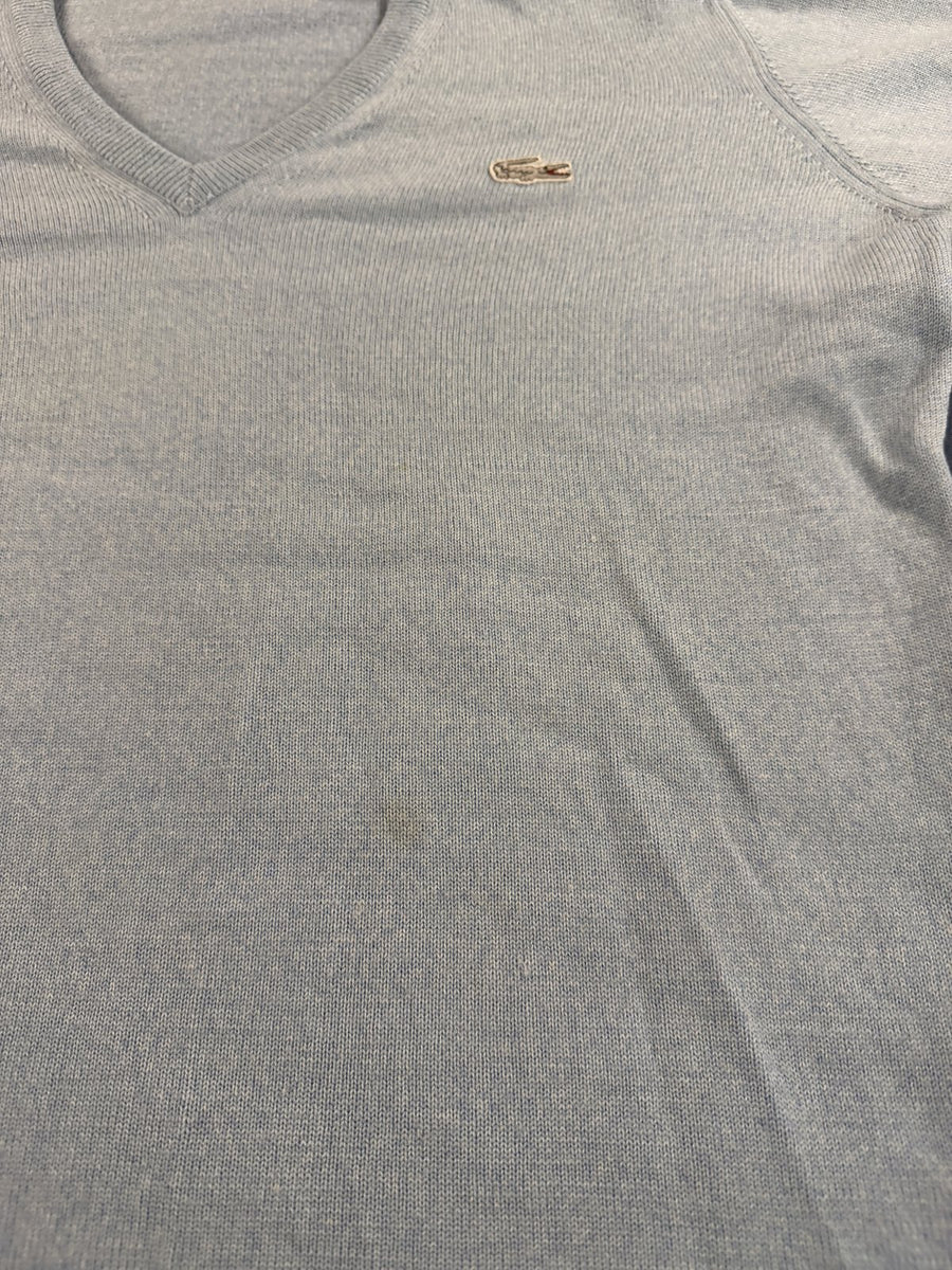 Lacoste trui blauw V-hals