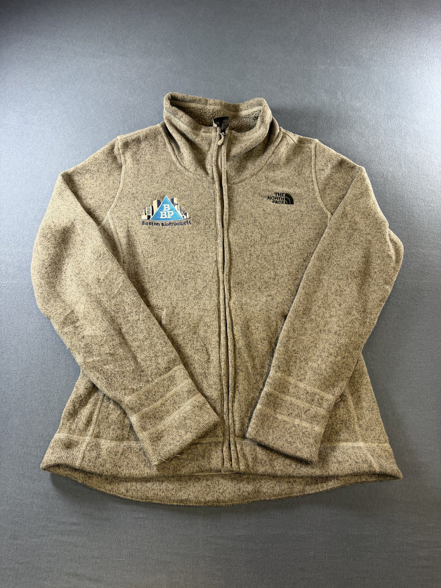 The North Face fleecejack grijs maat M sherpavoering