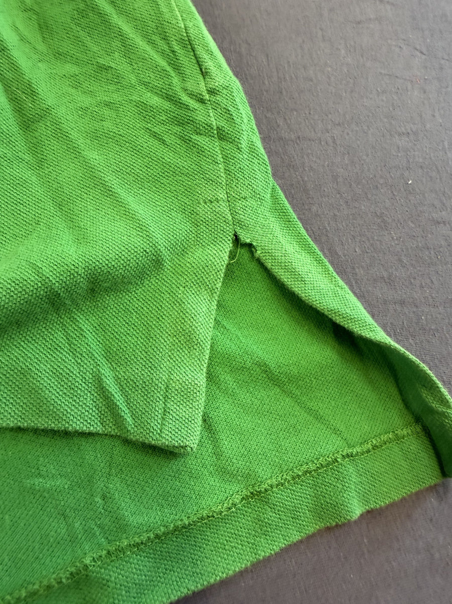 Groen Polo Ralph Lauren Poloshirt – Vintage Heren Maat L (Piquéshirt / Golfshirt)