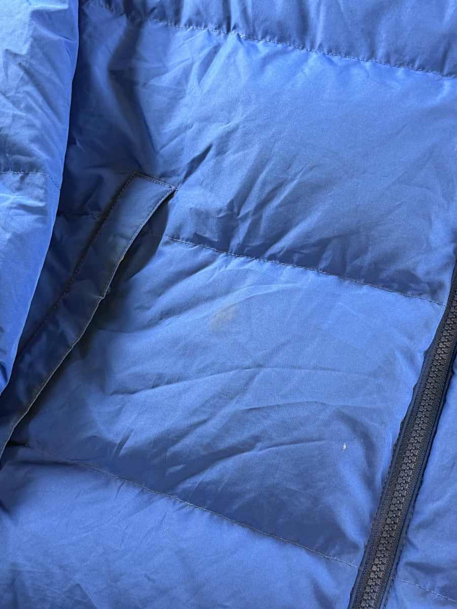 The North Face Gewatteerde jas blauw
