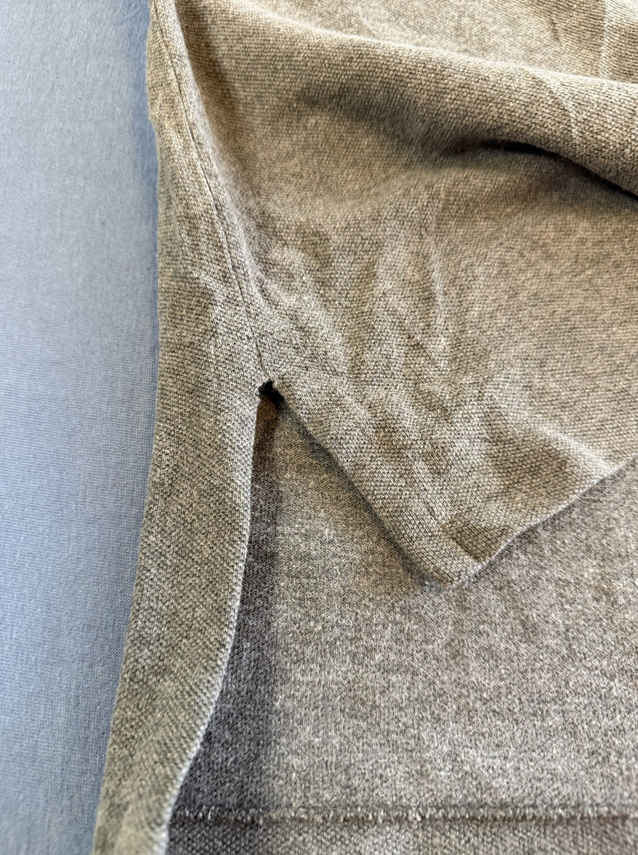Grijs Polohemd (Polo Ralph Lauren Piquéshirt), Heren Maat L