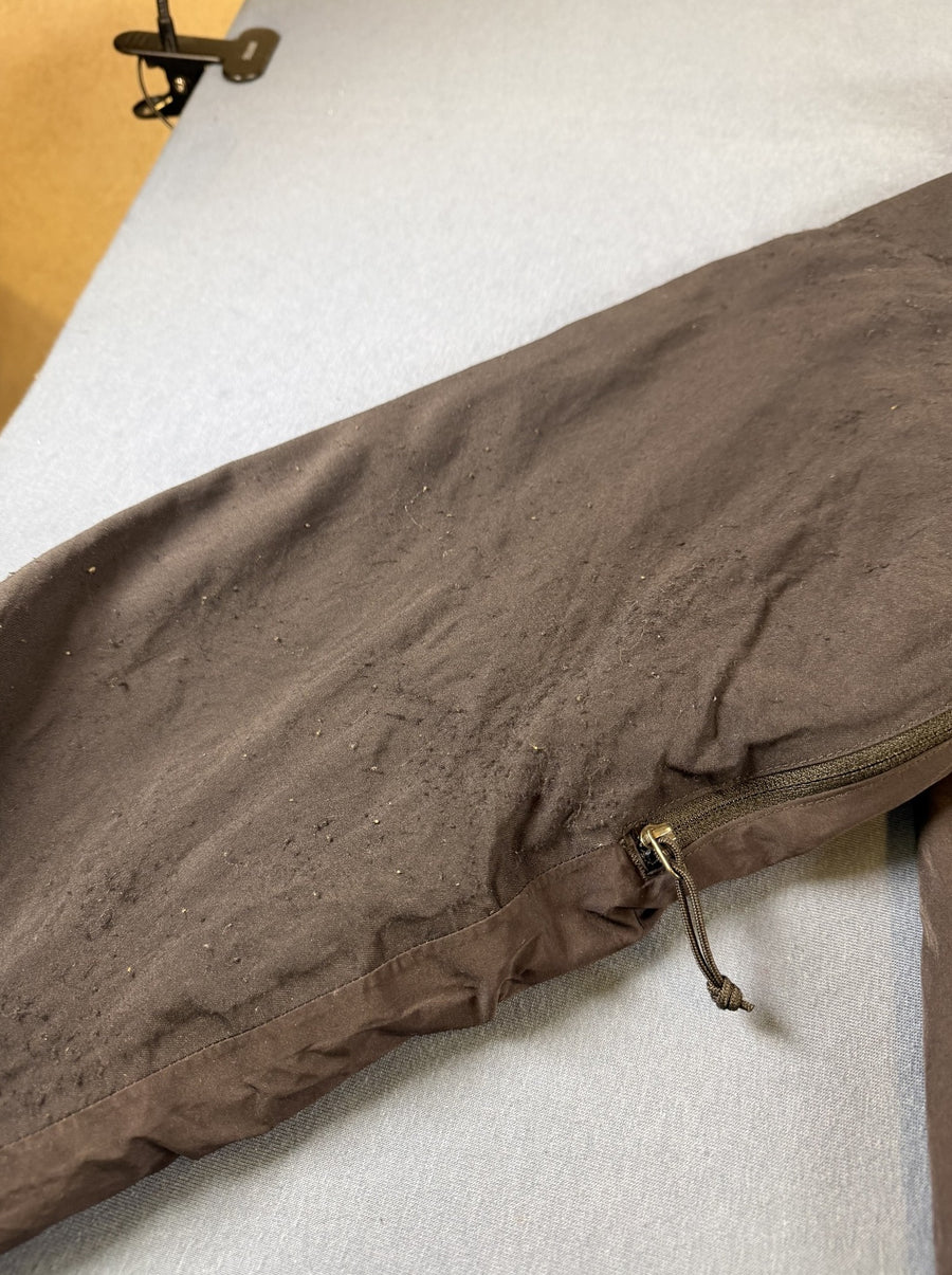 Zwarte The North Face HyVent jas heren maat M (gewatteerde winterjas / outdoorjas)