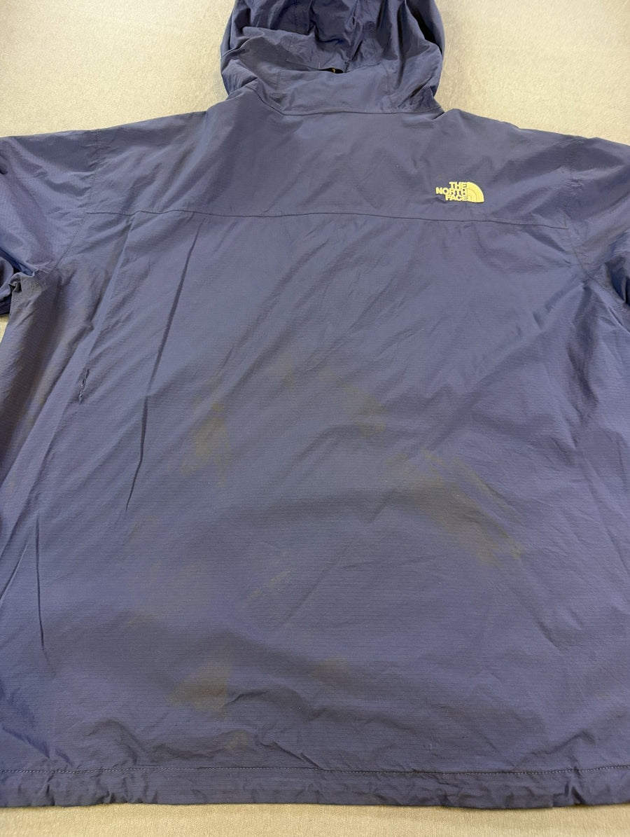 Blauwe The North Face shelljas (regenjas / windjack), maat XL