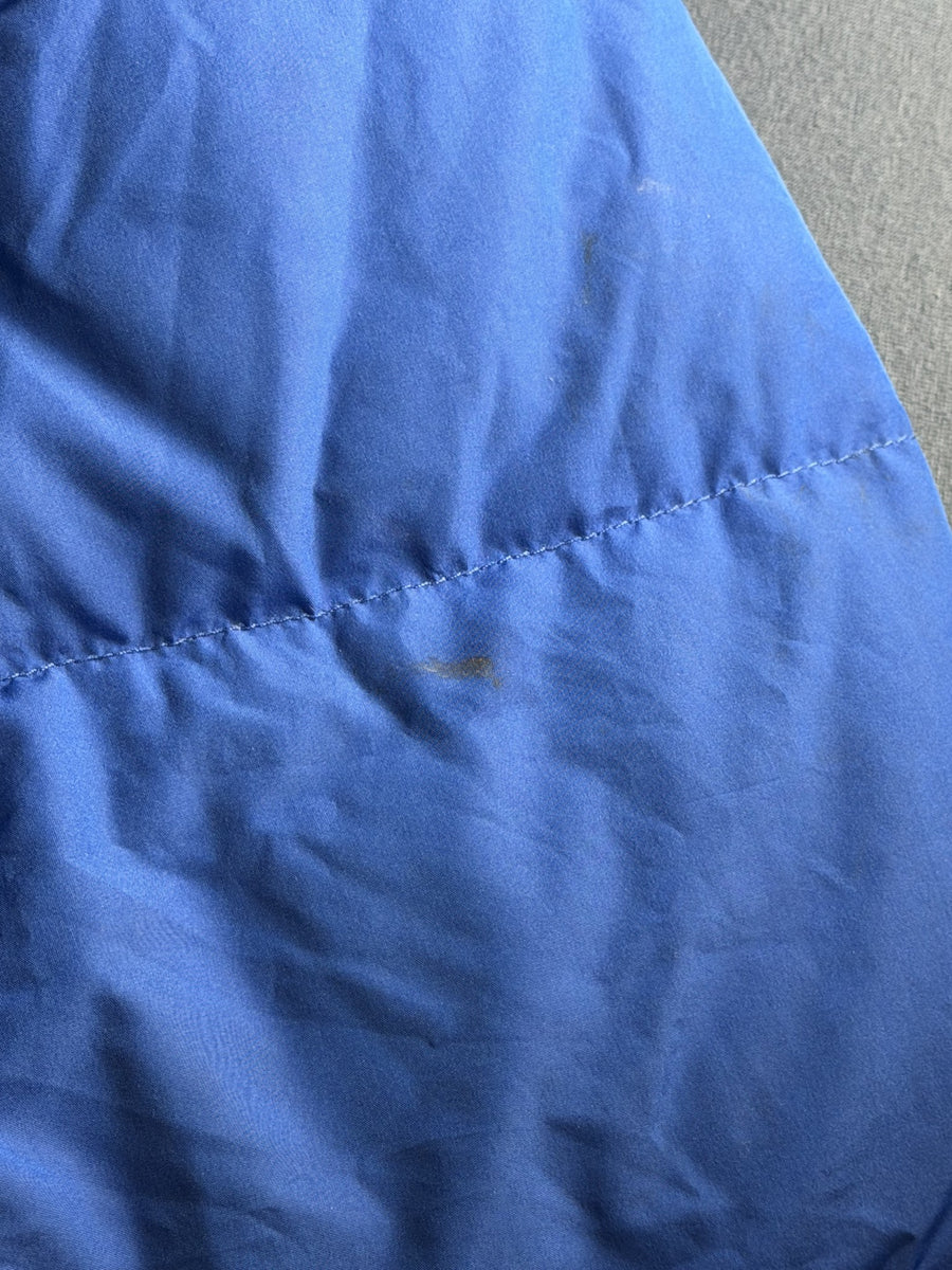 The North Face Gewatteerde jas blauw