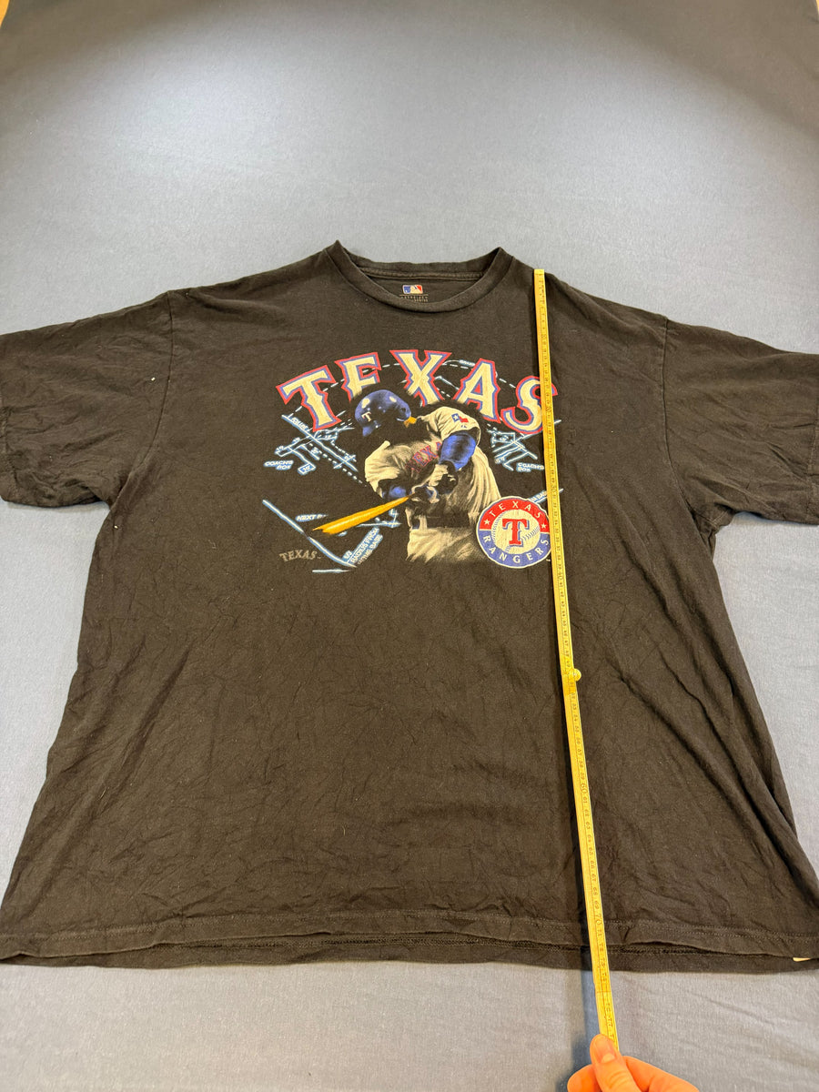 MLB t-shirt zwart print heren maat XXL katoen shirt tee
