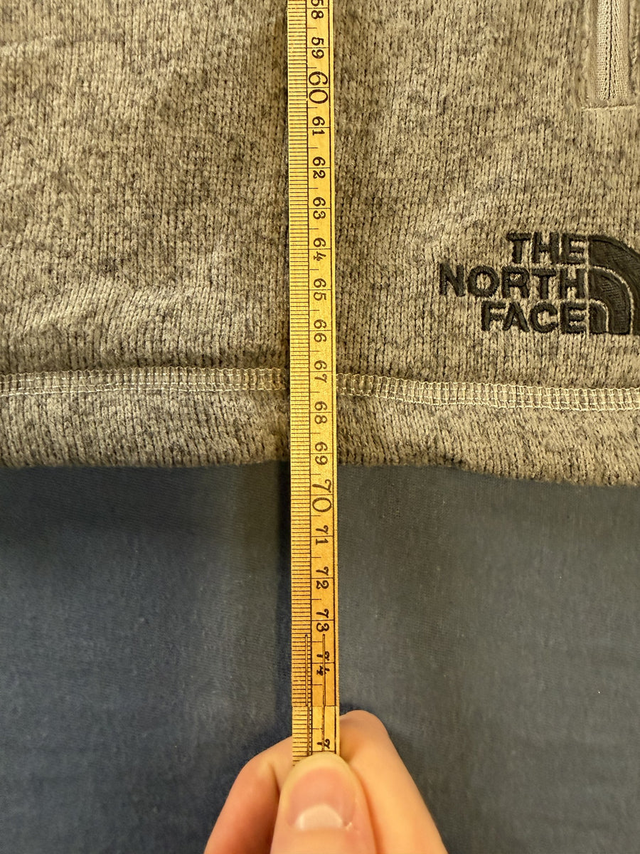 The North Face bodywarmer grijs gemêleerd heren maat M gilet mouwloos vest