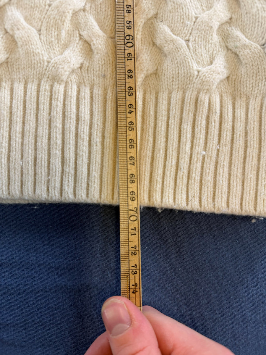 Tommy Hilfiger trui grijs heren maat M sweater pullover gebreid
