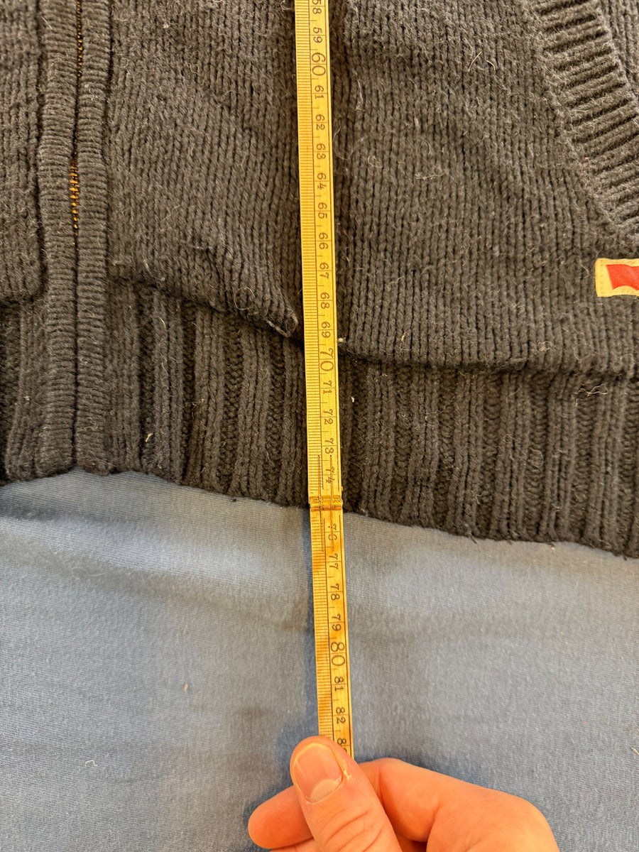 Levi's Hoodie met rits zwart