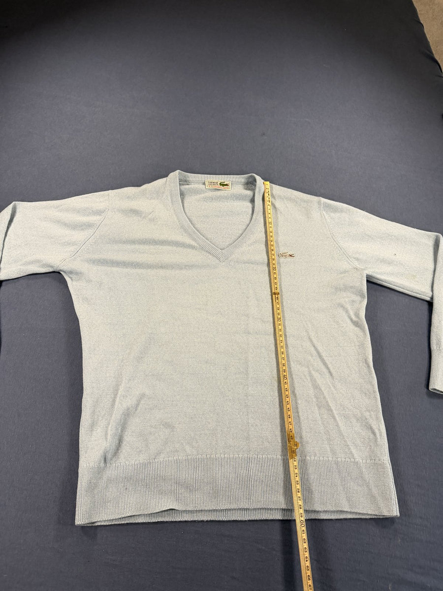 Lacoste trui blauw V-hals