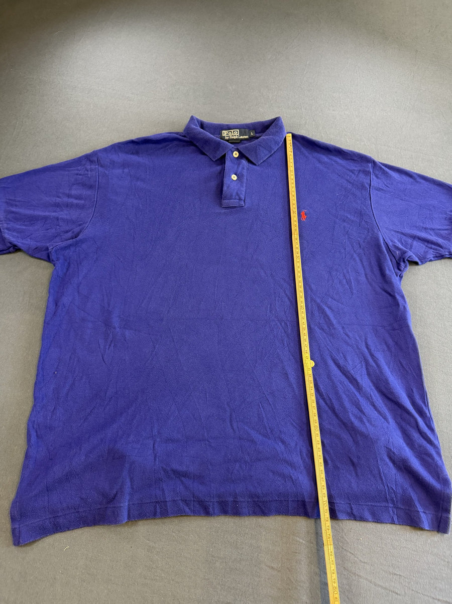 Blauwe Polo Ralph Lauren (Polo / Piqué Shirt), Heren Classic Fit, Maat L