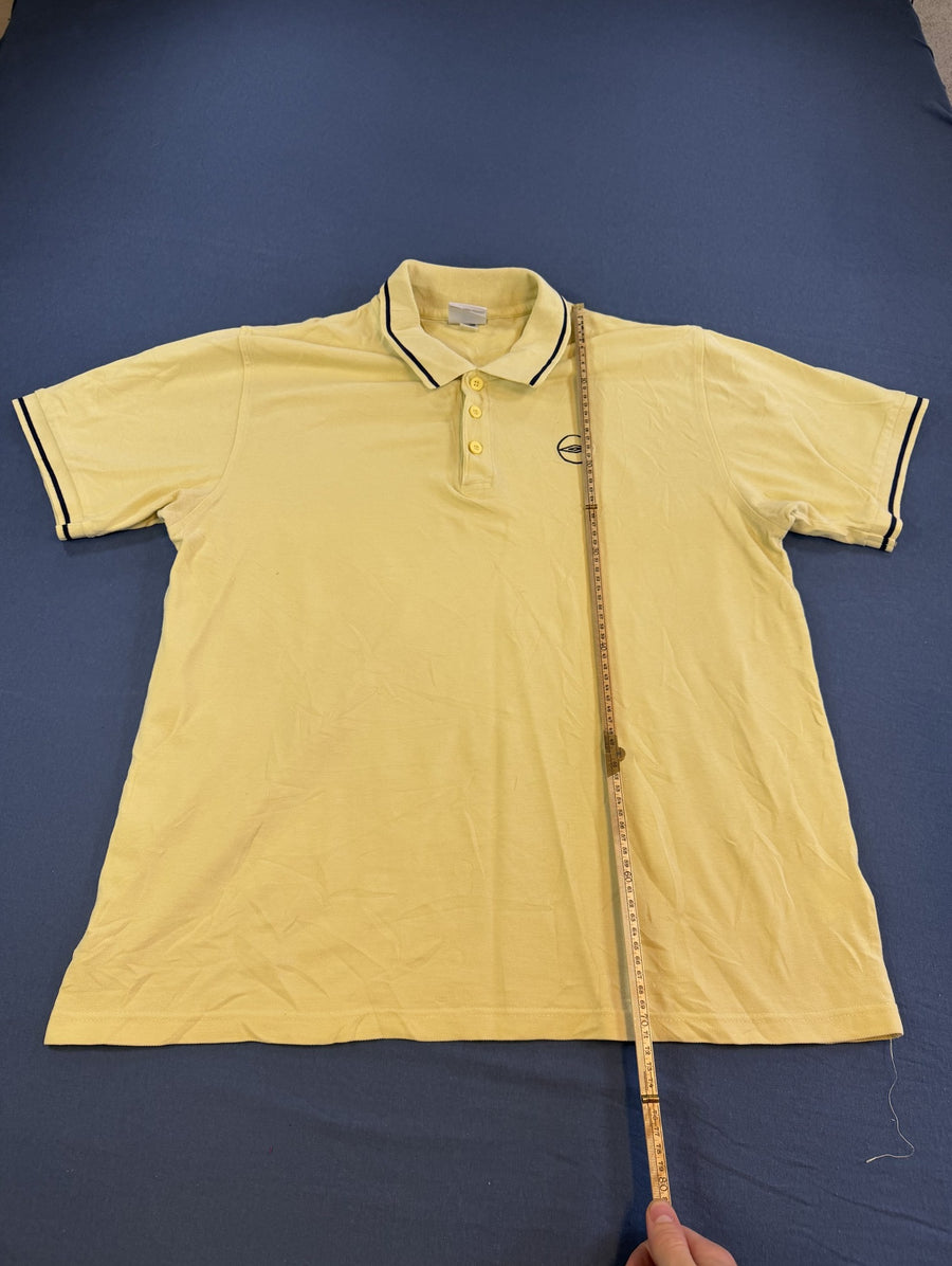 gele polo van Umbro, maat L (piqué top / golfshirt)
