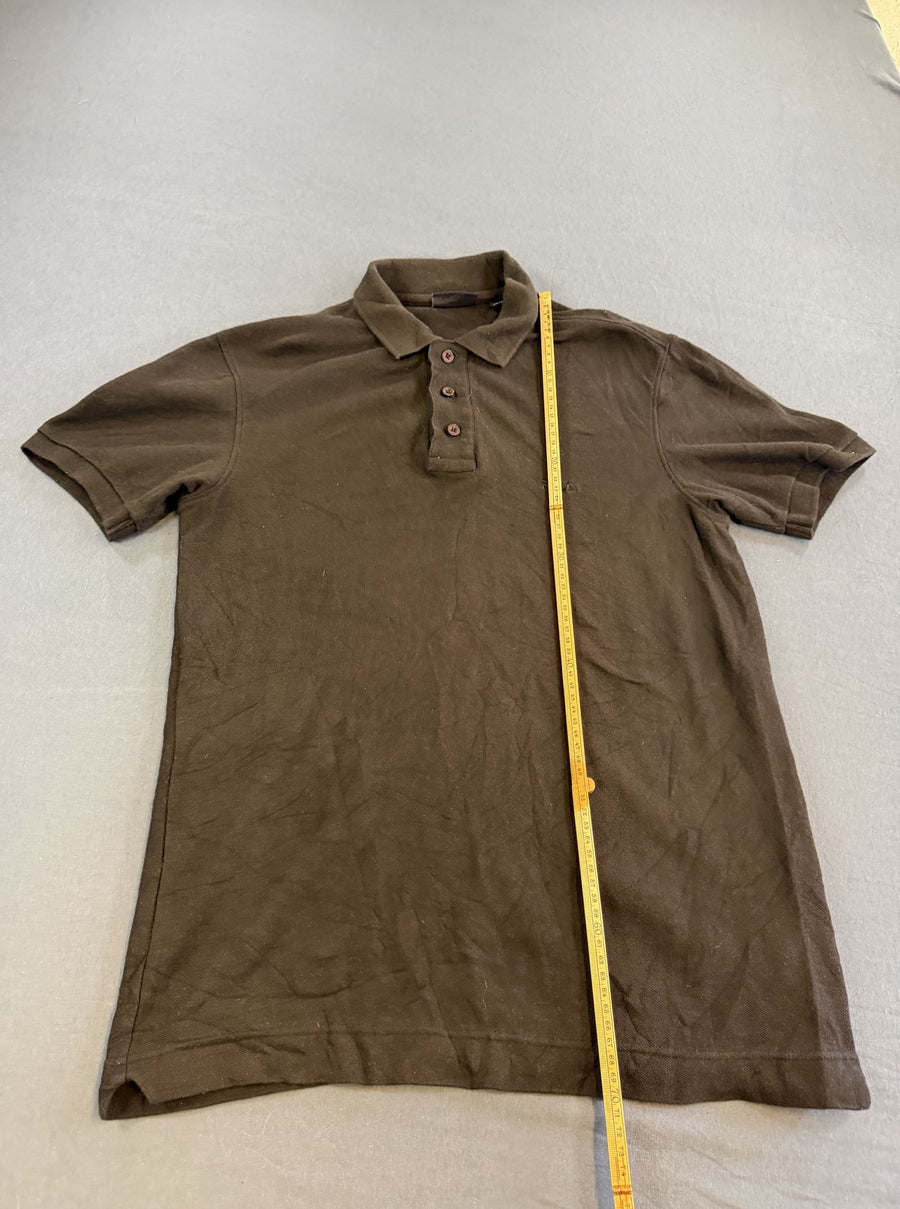 Zwart poloshirt (polo) FILA - maat S, katoen piqué, korte mouw