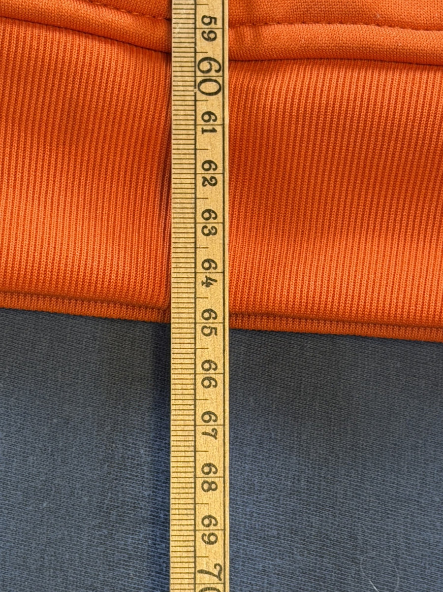 Oranje Reebok hoodie kids maat L (14/16) (capuchontrui / sweatervest)