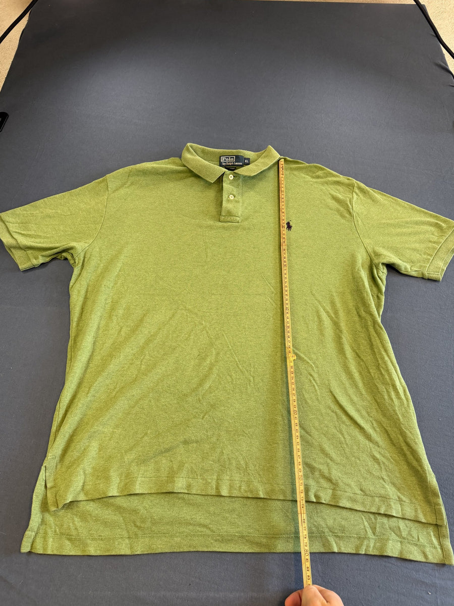 Groen poloshirt van Polo Ralph Lauren (piqué polo), heren maat XL