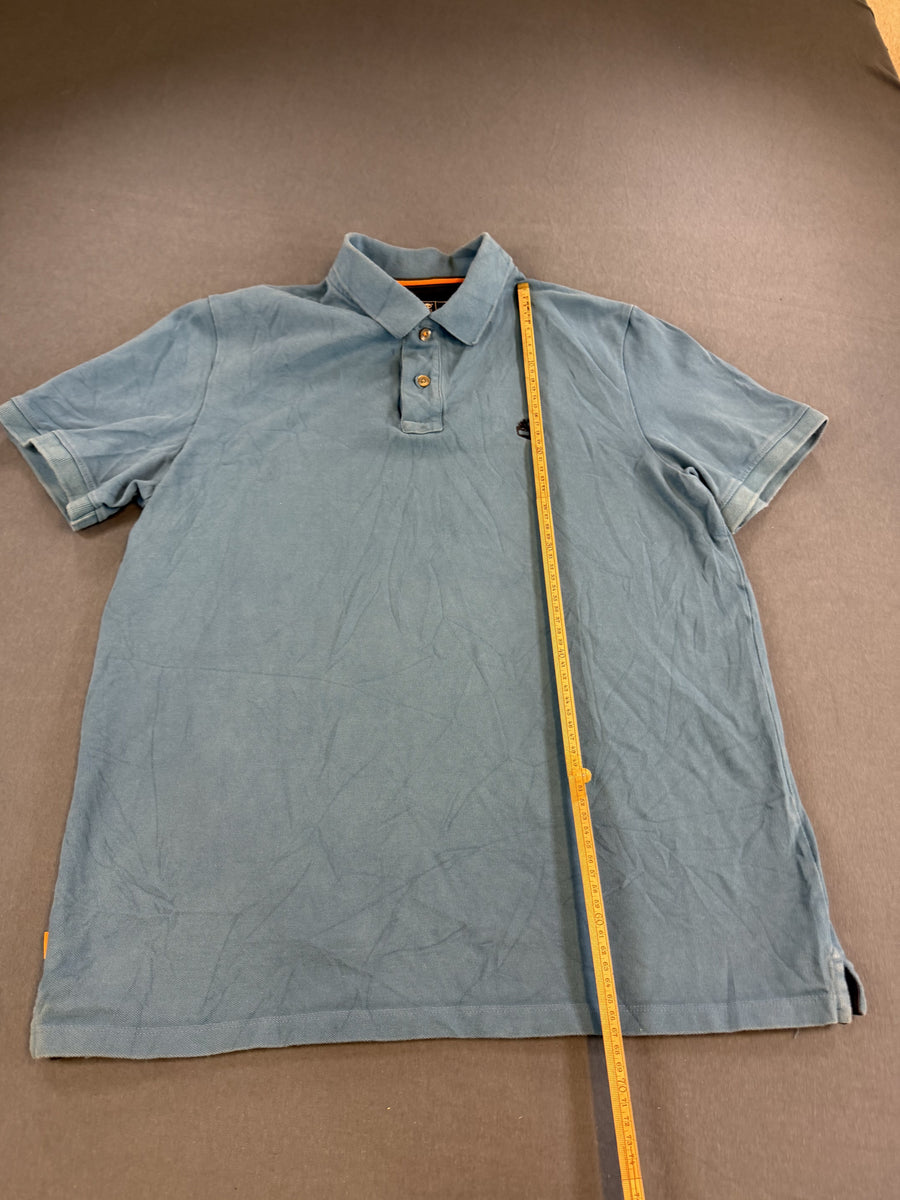 Blauwe Timberland polo, maat L (poloshirt / polohemd)