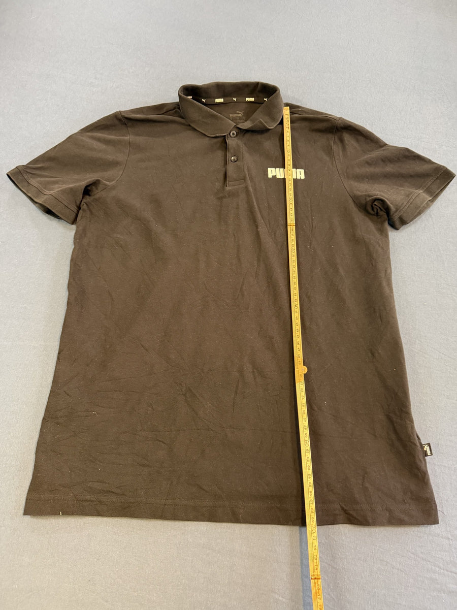 Zwarte Puma polo heren maat M (poloshirt / piquéshirt)