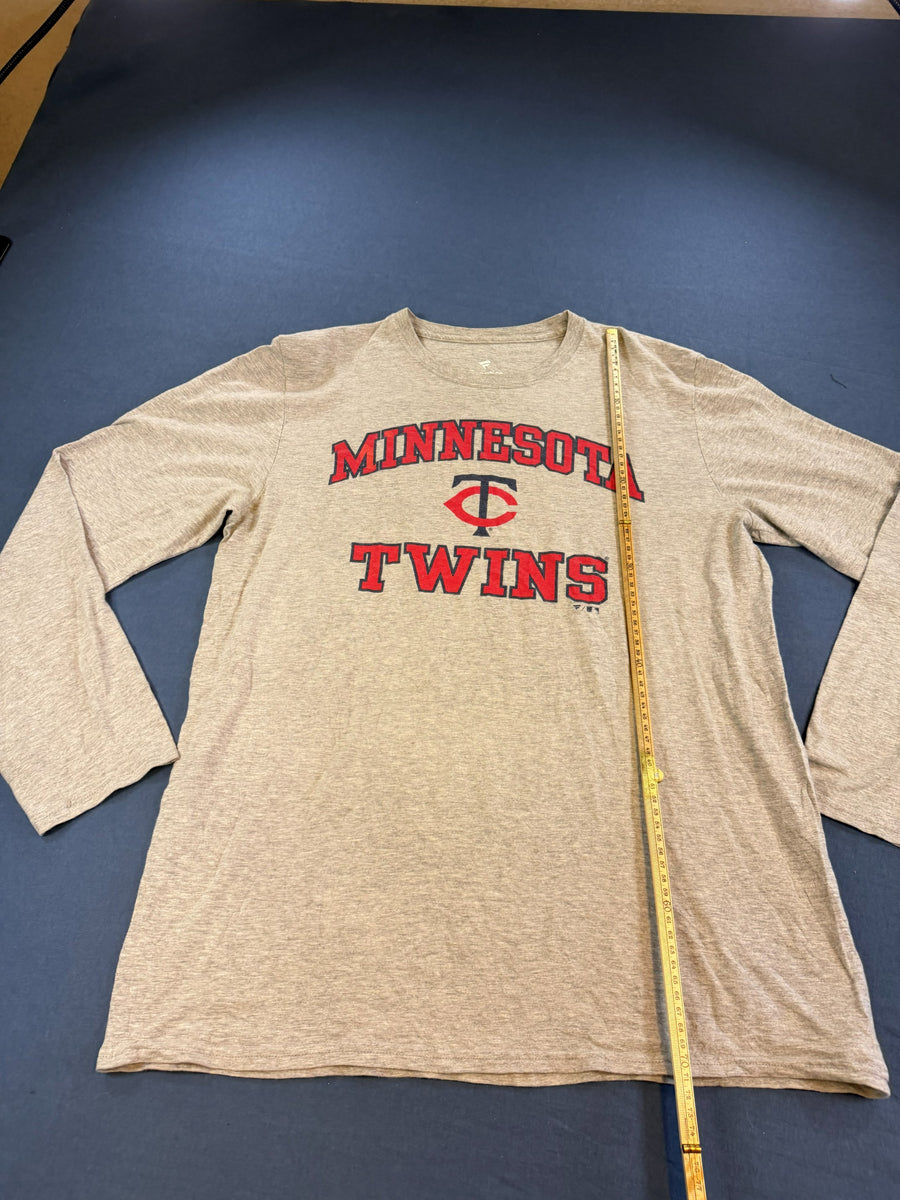 Fanatics Longsleeve grijs print Minnesota Twins