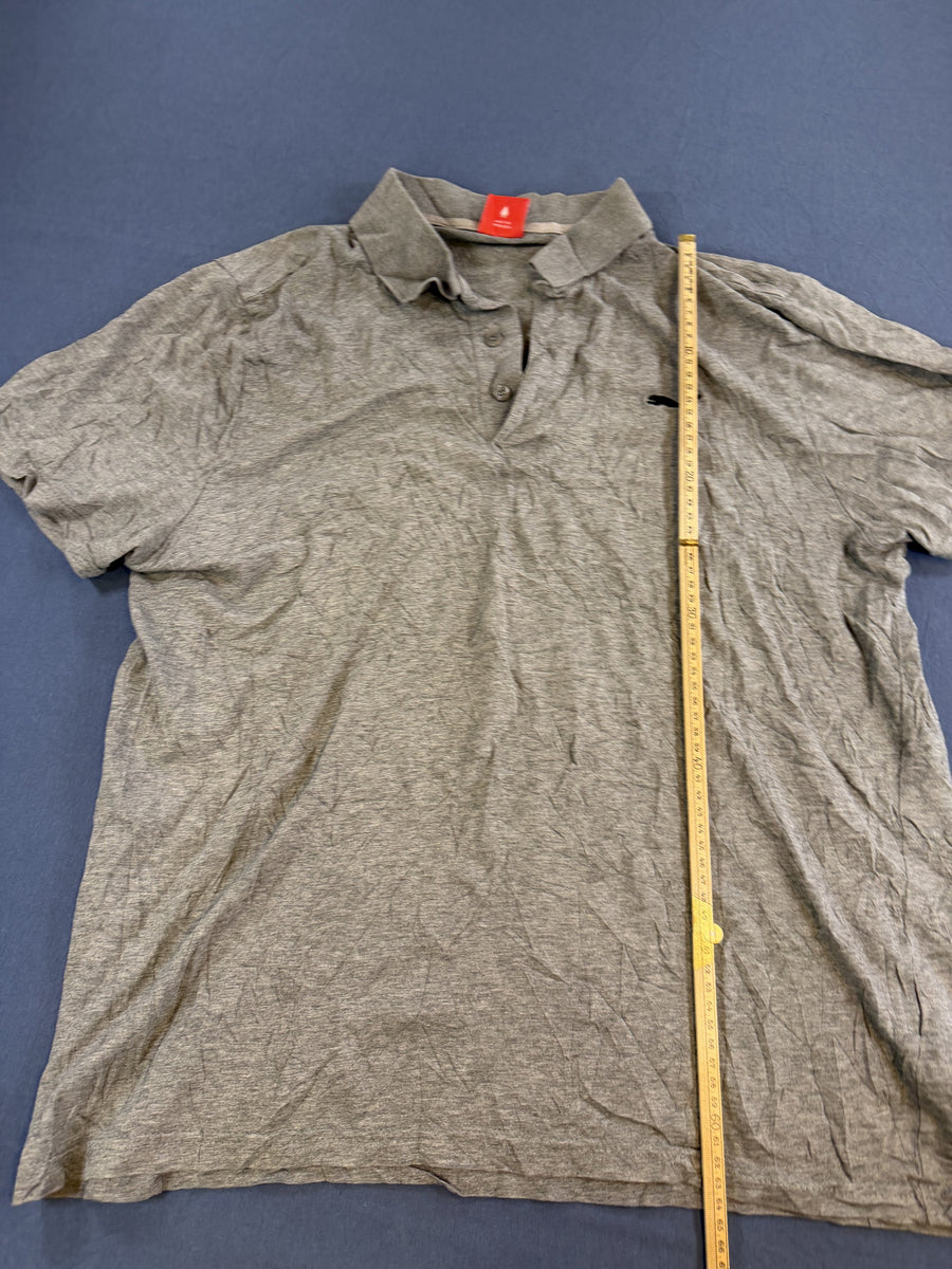 Puma polo grijs gemêleerd maat XL