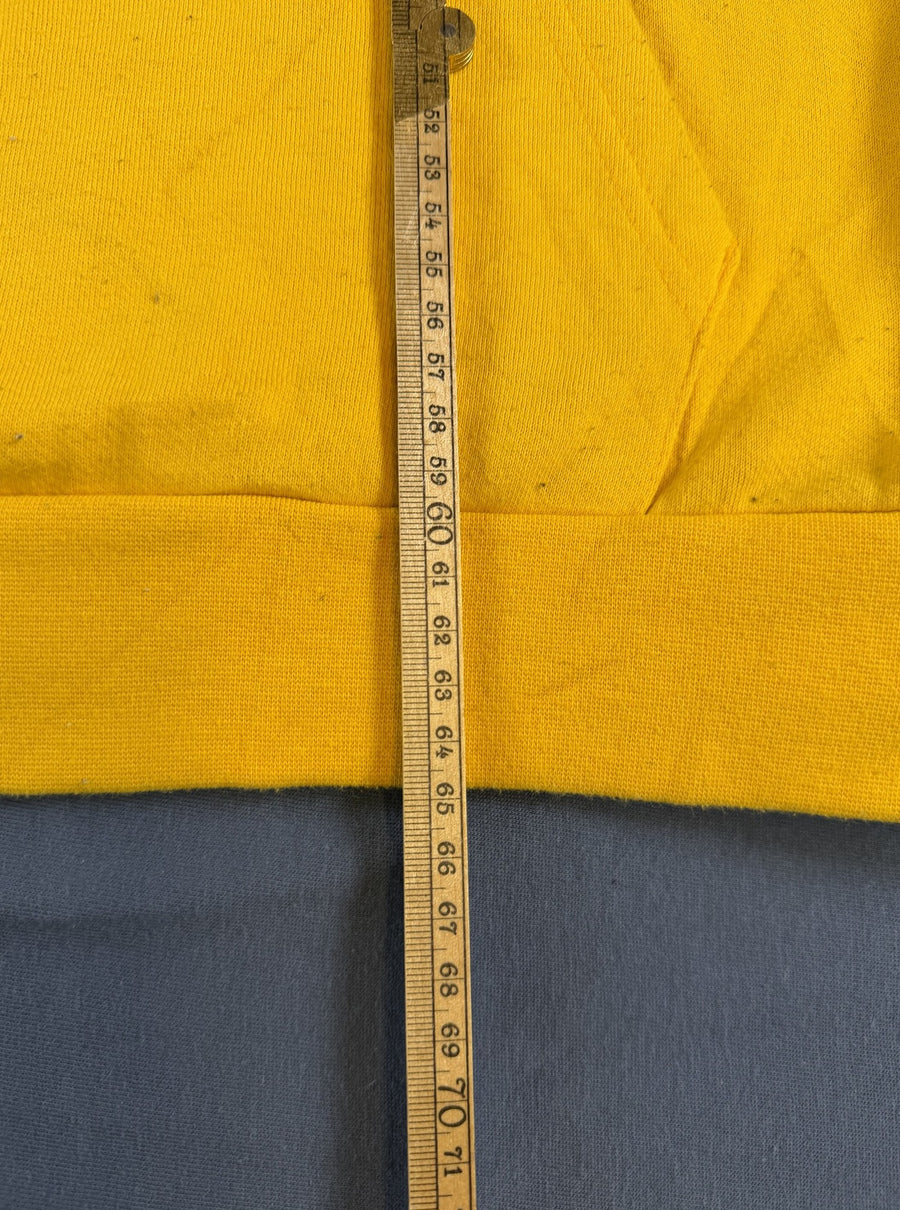 Geel-zwarte Kappa capuchontrui (hoodie) met Omini-logo - heren maat L