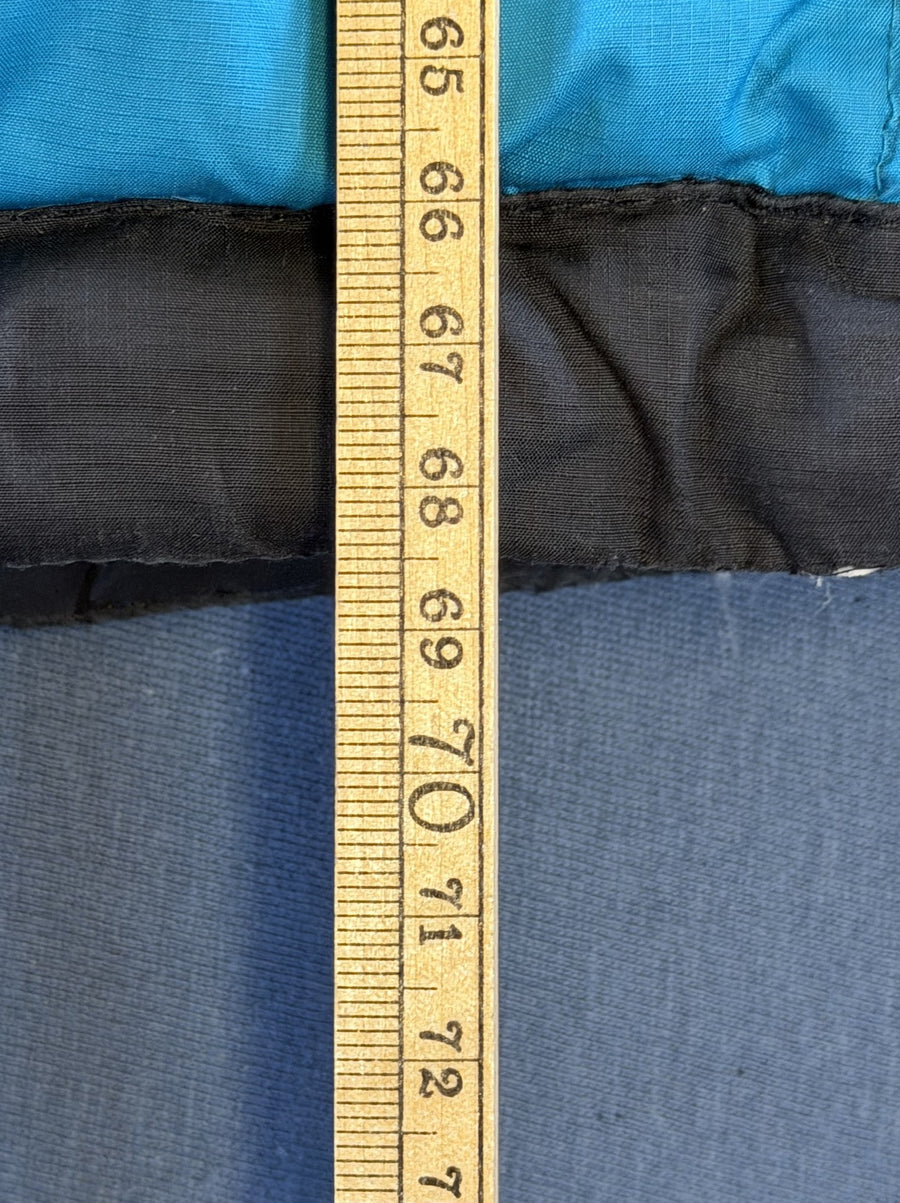 Blauwe The North Face jas, maat M (puffer jack / gewatteerde winterjas)