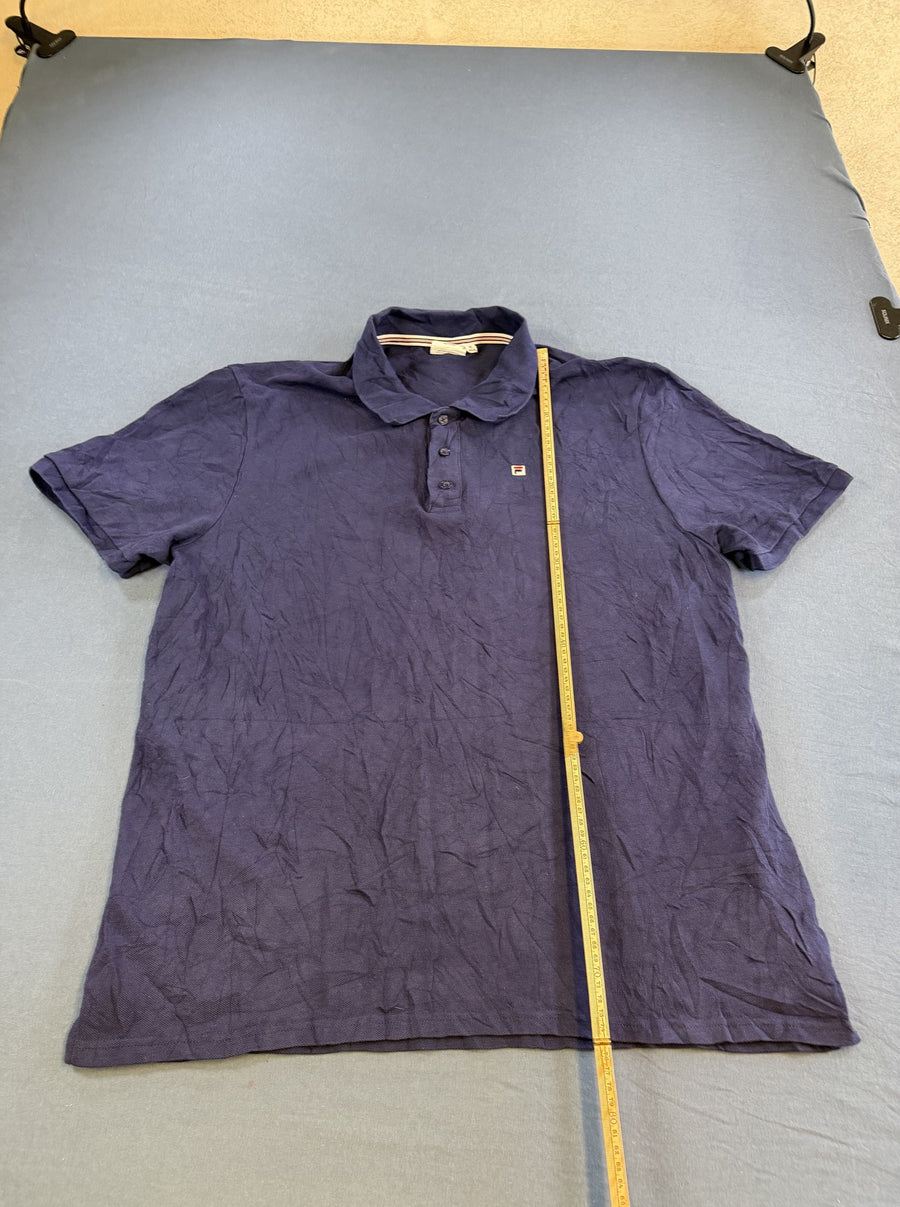 Blauw FILA sportpolo (tennisshirt), maat 3XL