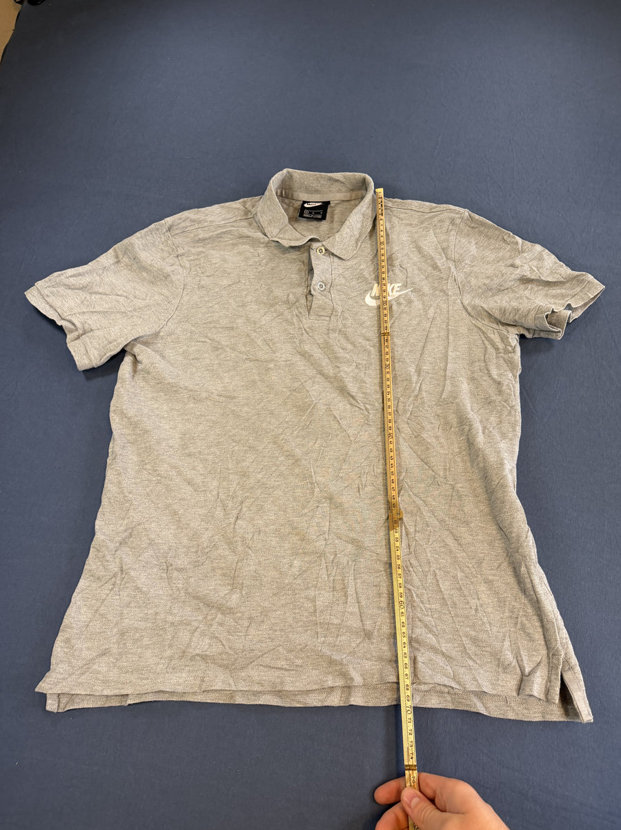 Grijs Nike poloshirt (sportpolo), maat M