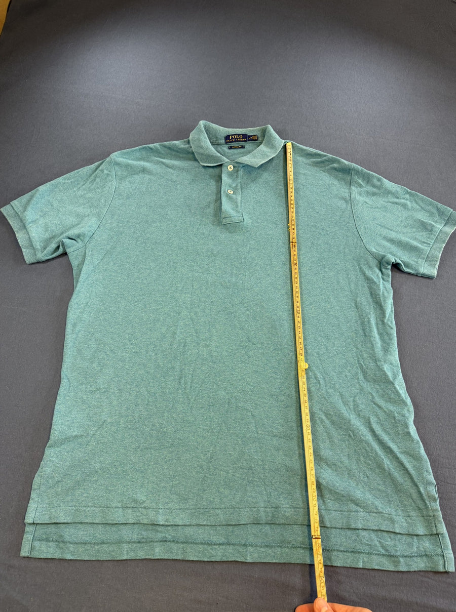 Blauwe Polo Ralph Lauren polo (poloshirt) maat L, Classic Fit