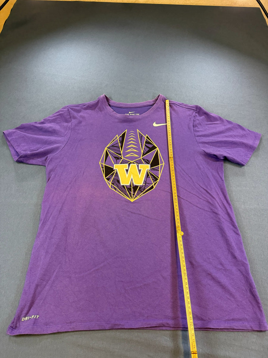 Nike T-shirt paars print Washington Huskies