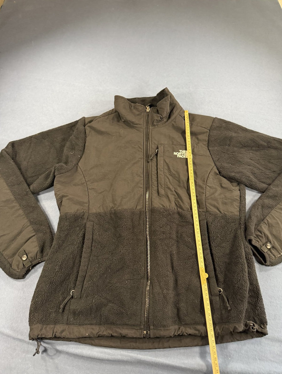 Zwarte The North Face Denali fleecetrui (fleecevest) dames maat M