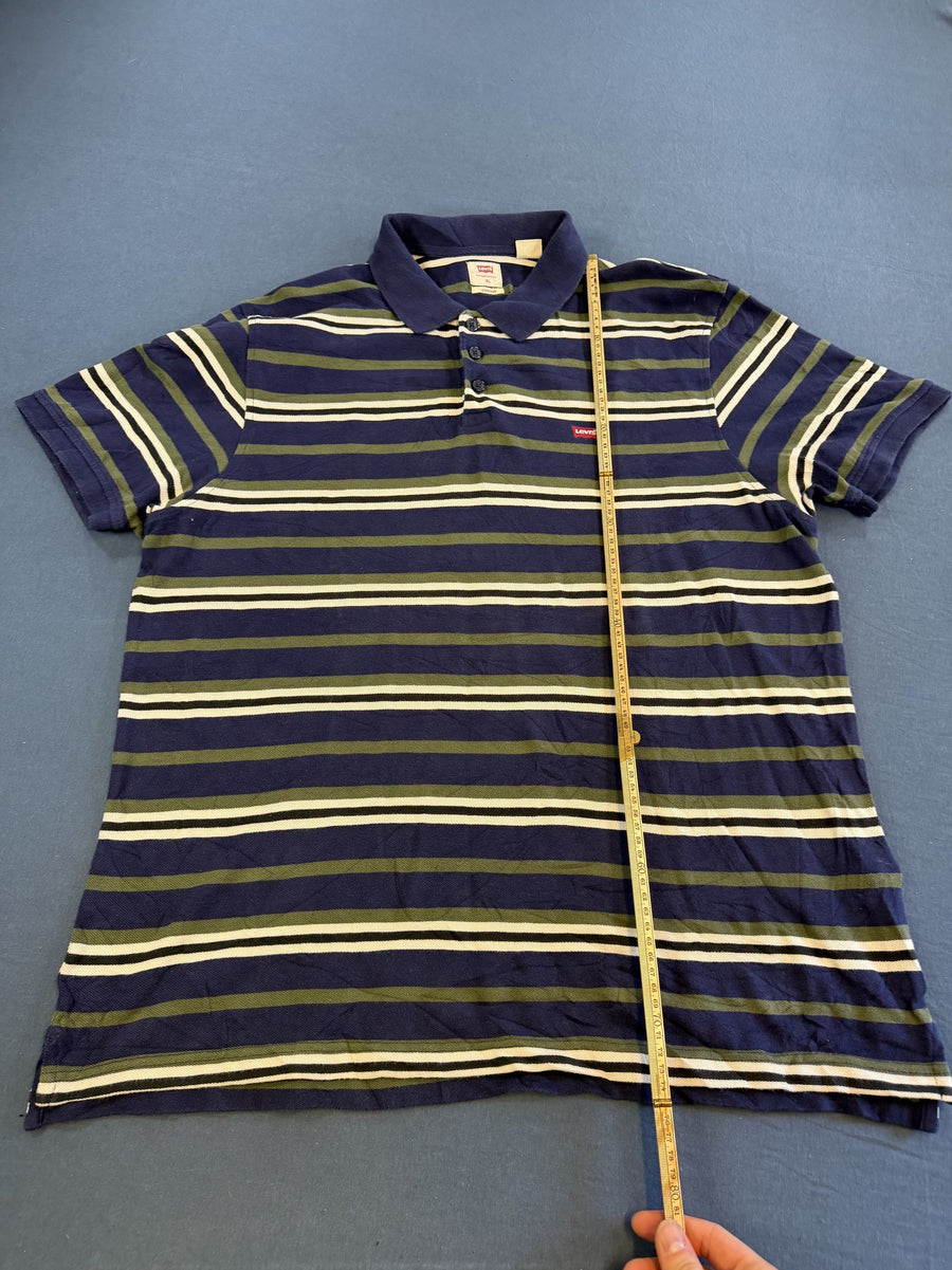 Meerkleurige Levi's polo (piquéshirt), maat XL