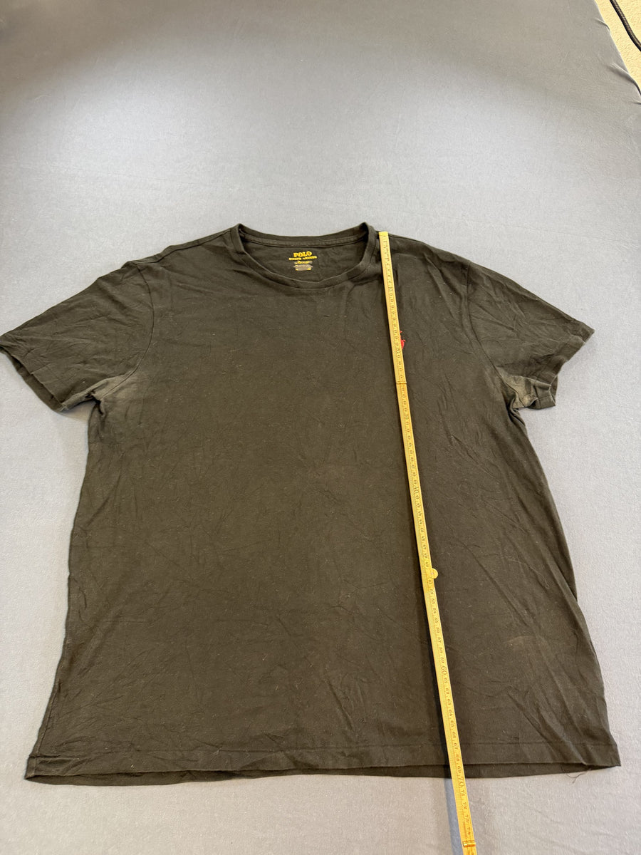 Ralph Lauren t-shirt groen heren maat M katoen shirt tee effen
