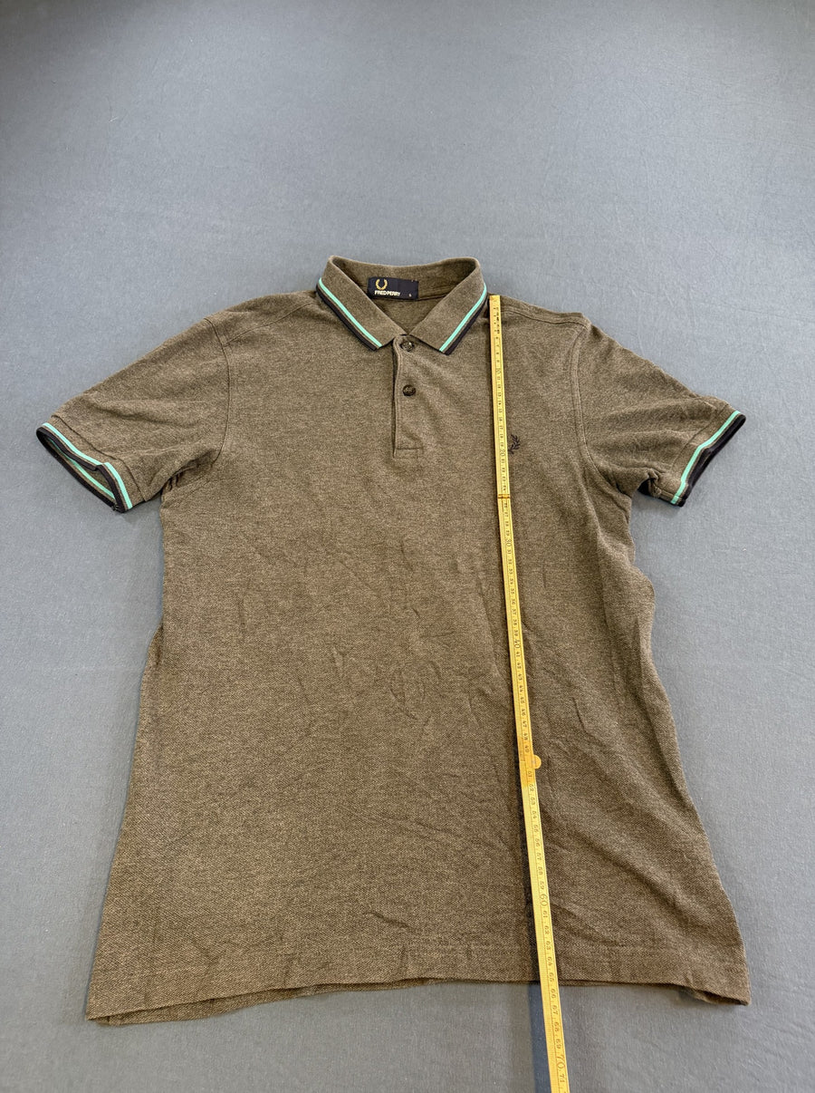 Grijze Fred Perry polo maat S (poloshirt / shirt met korte mouw), Twin Tipped M3600