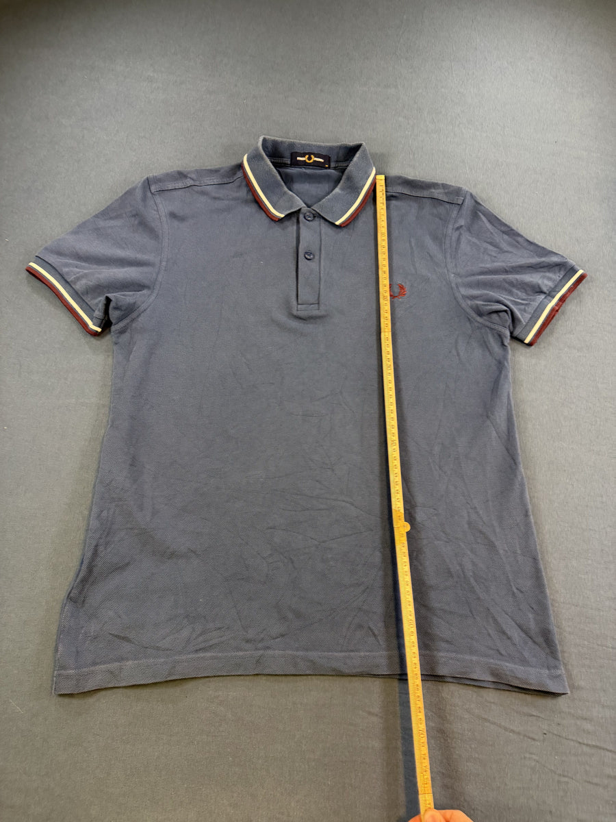 Blauwe Fred Perry M3600 Twin Tipped (poloshirt / piqué polo), maat M
