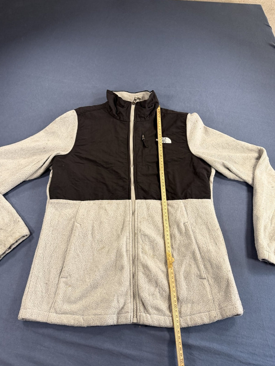 Grijs fleecevest van The North Face (ook fleecetrui, maat S)