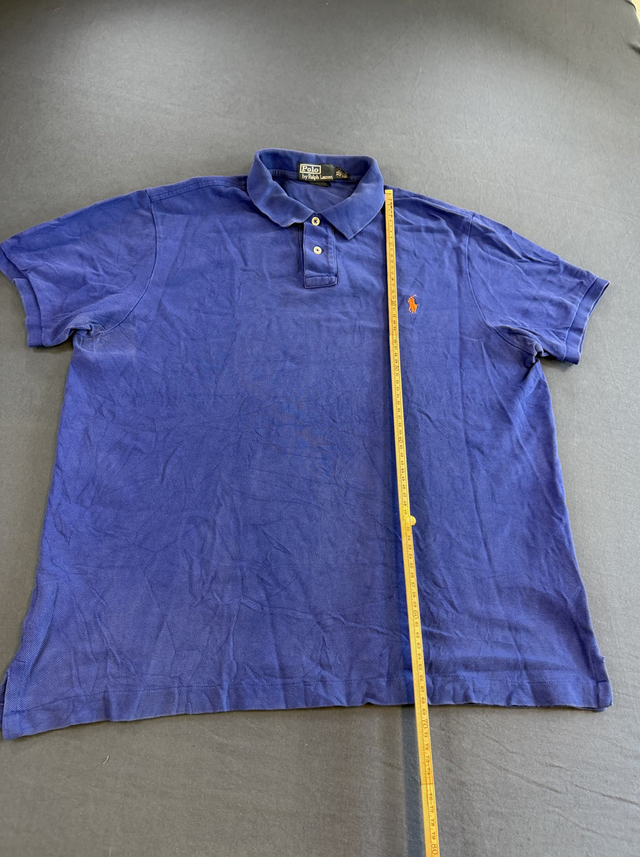 Kobaltblauw Polo Ralph Lauren Poloshirt (Polo / Piqué Shirt) Heren Maat XL Preppy Basic